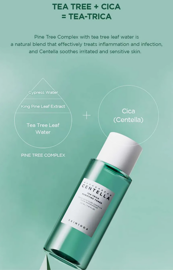 Tónico Facial Madagascar Centella Tea-Trica Purifying Toner