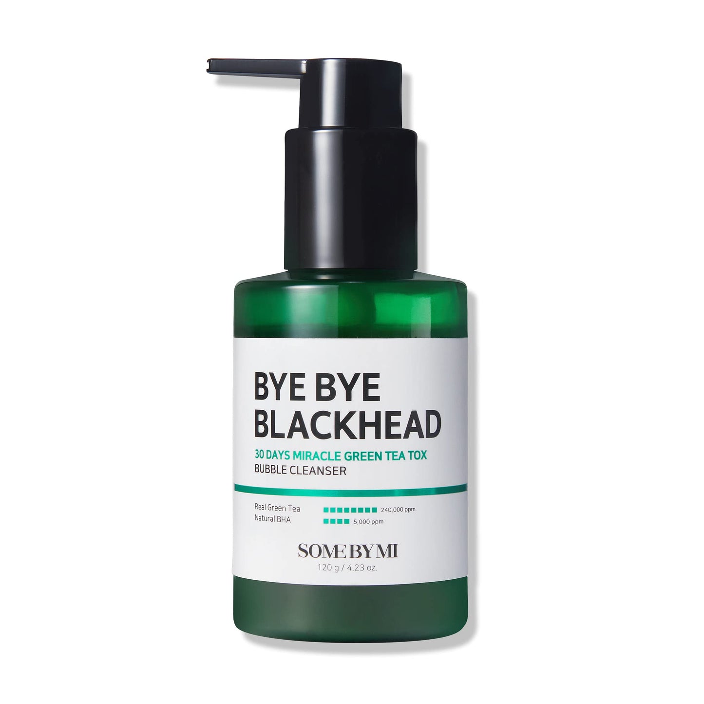 Bye Bye Blackhead 30 Days Miracle Green Tea Tox Bubble Cleanser