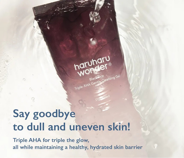 Black Rice Triple AHA Gentle Cleansing Gel