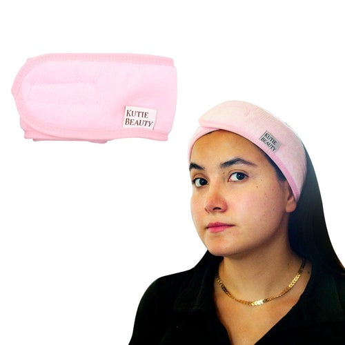 Diadema para lavarse la cara