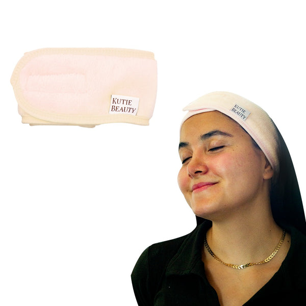 Diadema para lavarse la cara