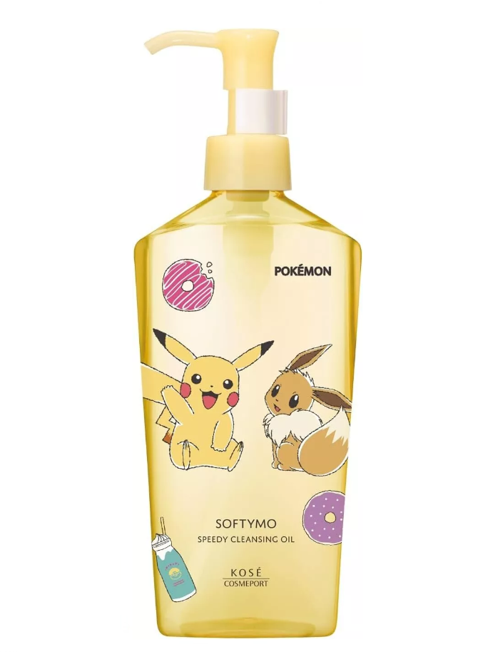 Softymo Speedy cleansing oil Pikachu & Eevee (240 ml)