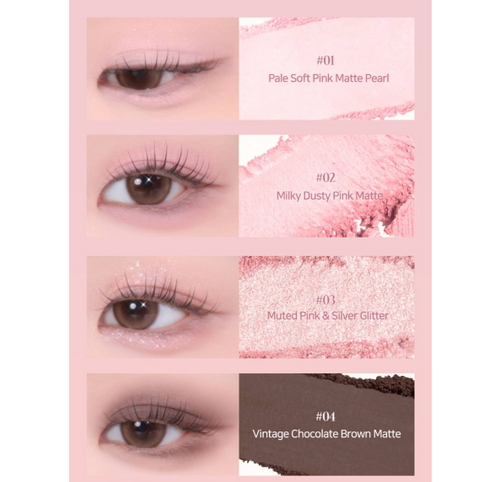 Prelude Dinto Nostalgia Eye Palette - 2 Colores